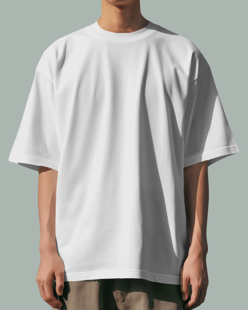 Big Bag - Oversized white Tee