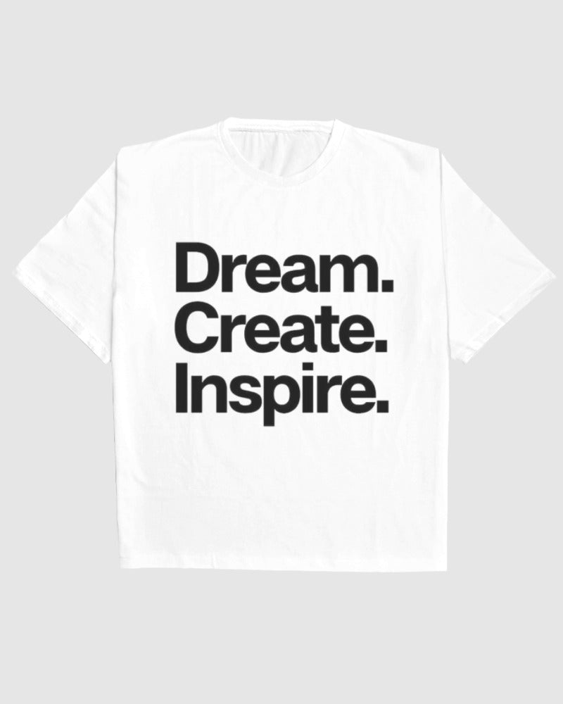 Dream Create Inspire Oversized Tee