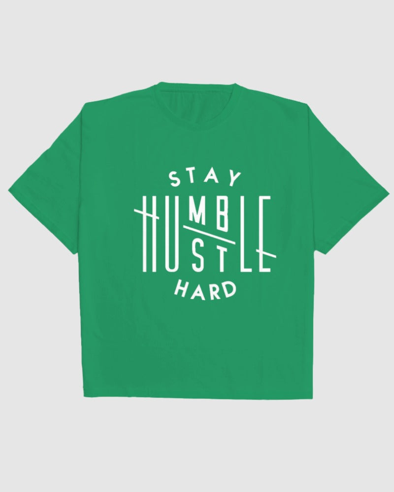 HUMBLE HUSTLE HARD Oversized Tee