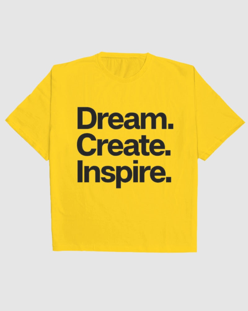 Dream Create Inspire Oversized Tee