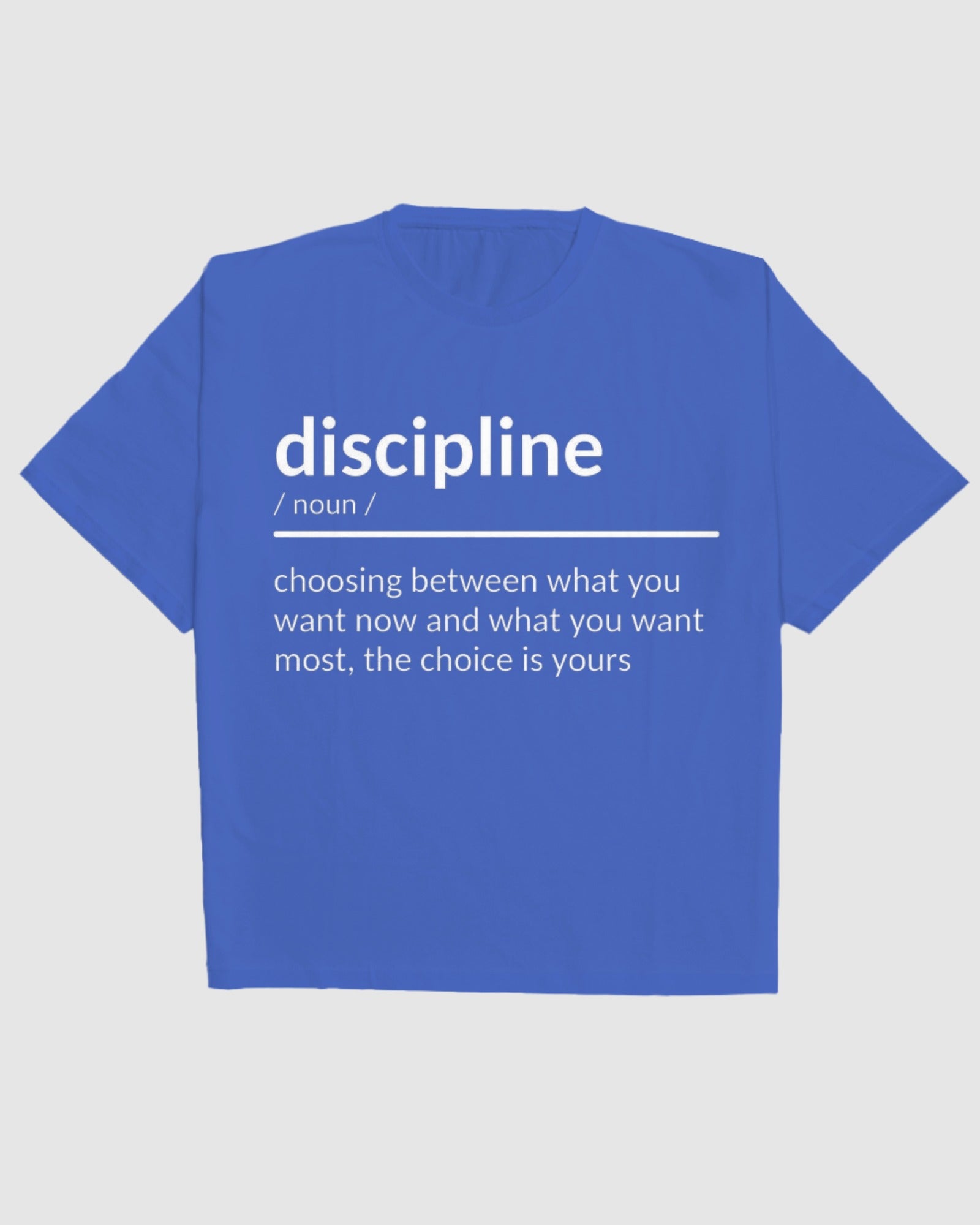 Discipline Oversized Tee