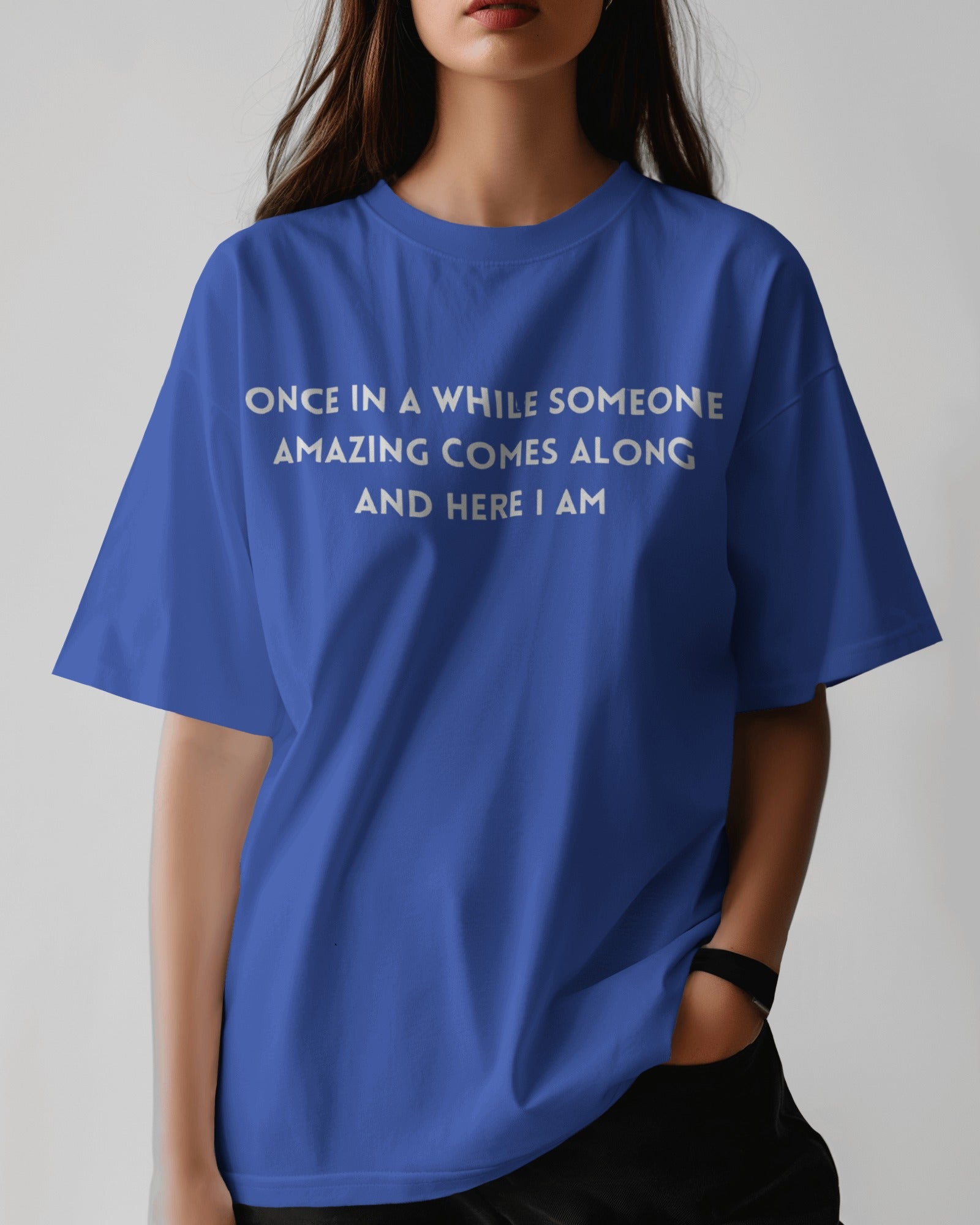 Quote- Women Oversized Tee