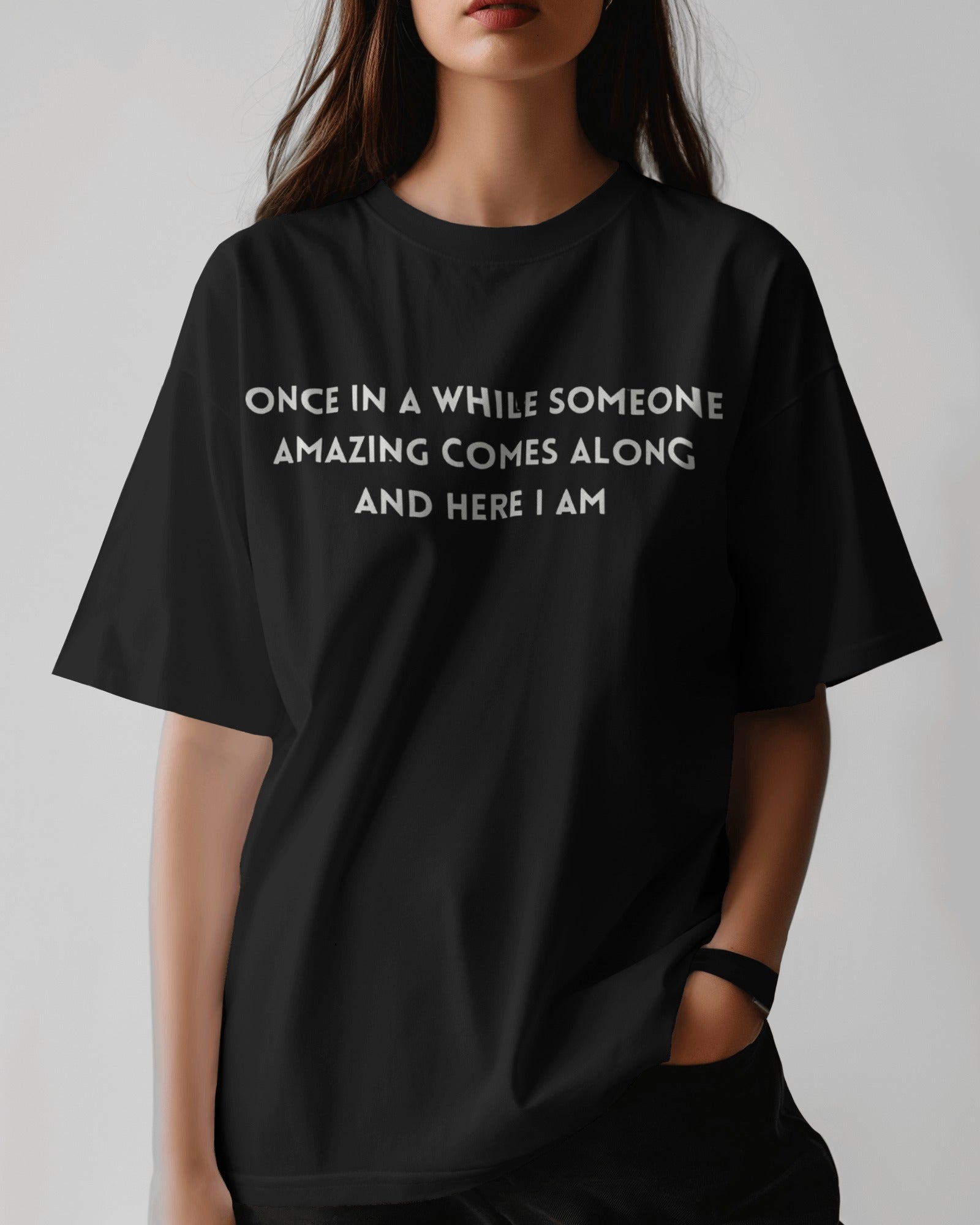 Quote- Women Oversized Tee