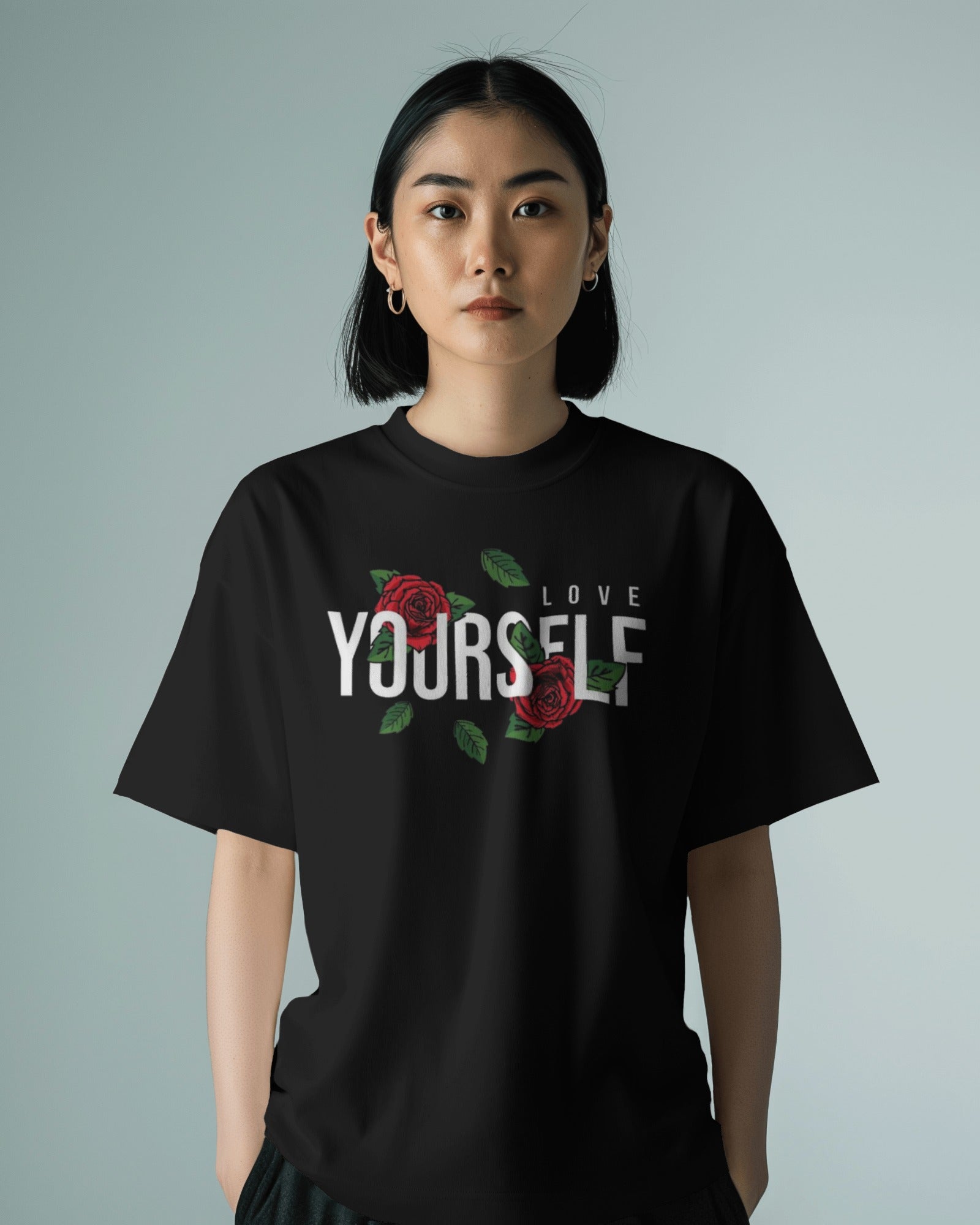 love yourself - Women Oversized Tee