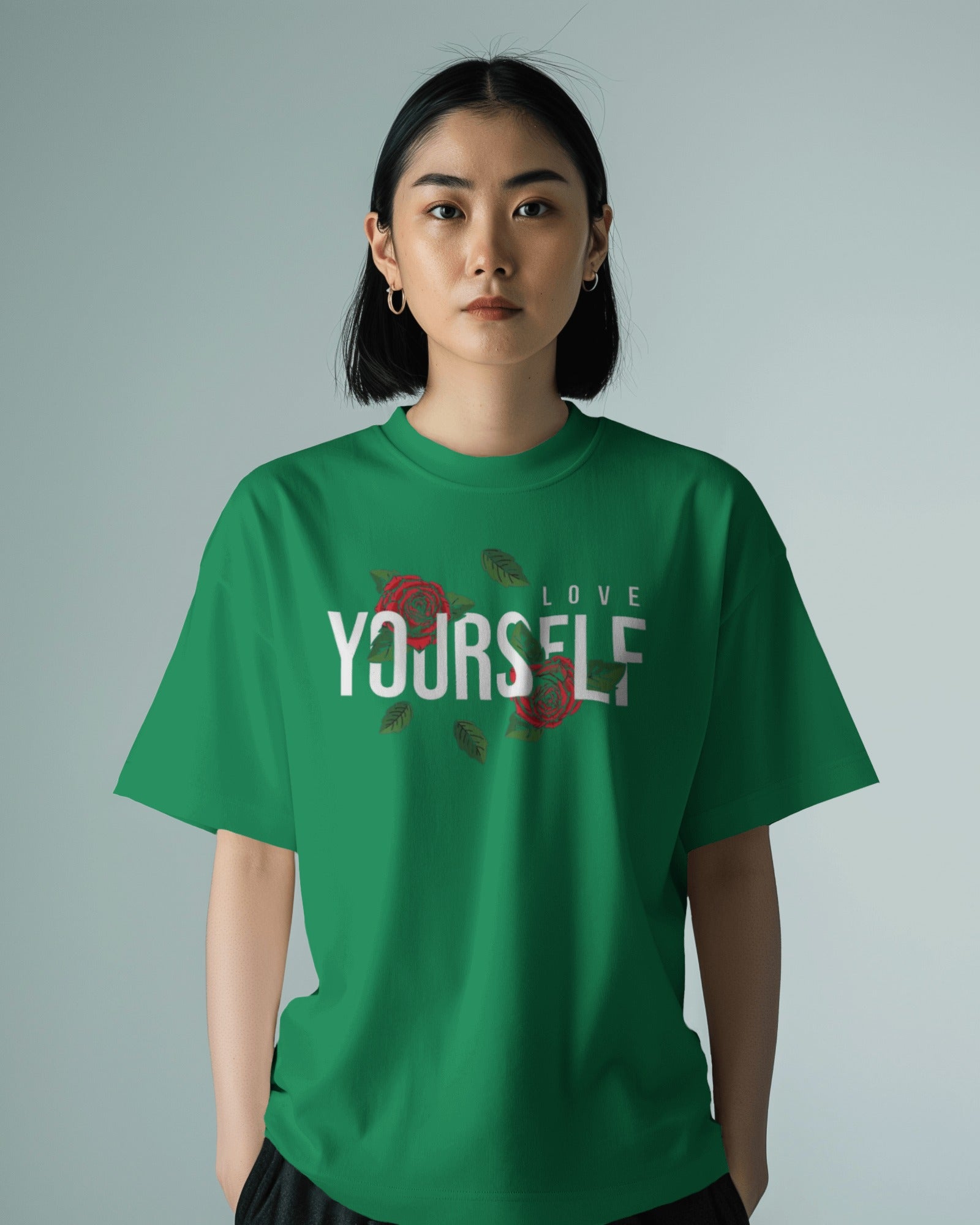 love yourself - Women Oversized Tee