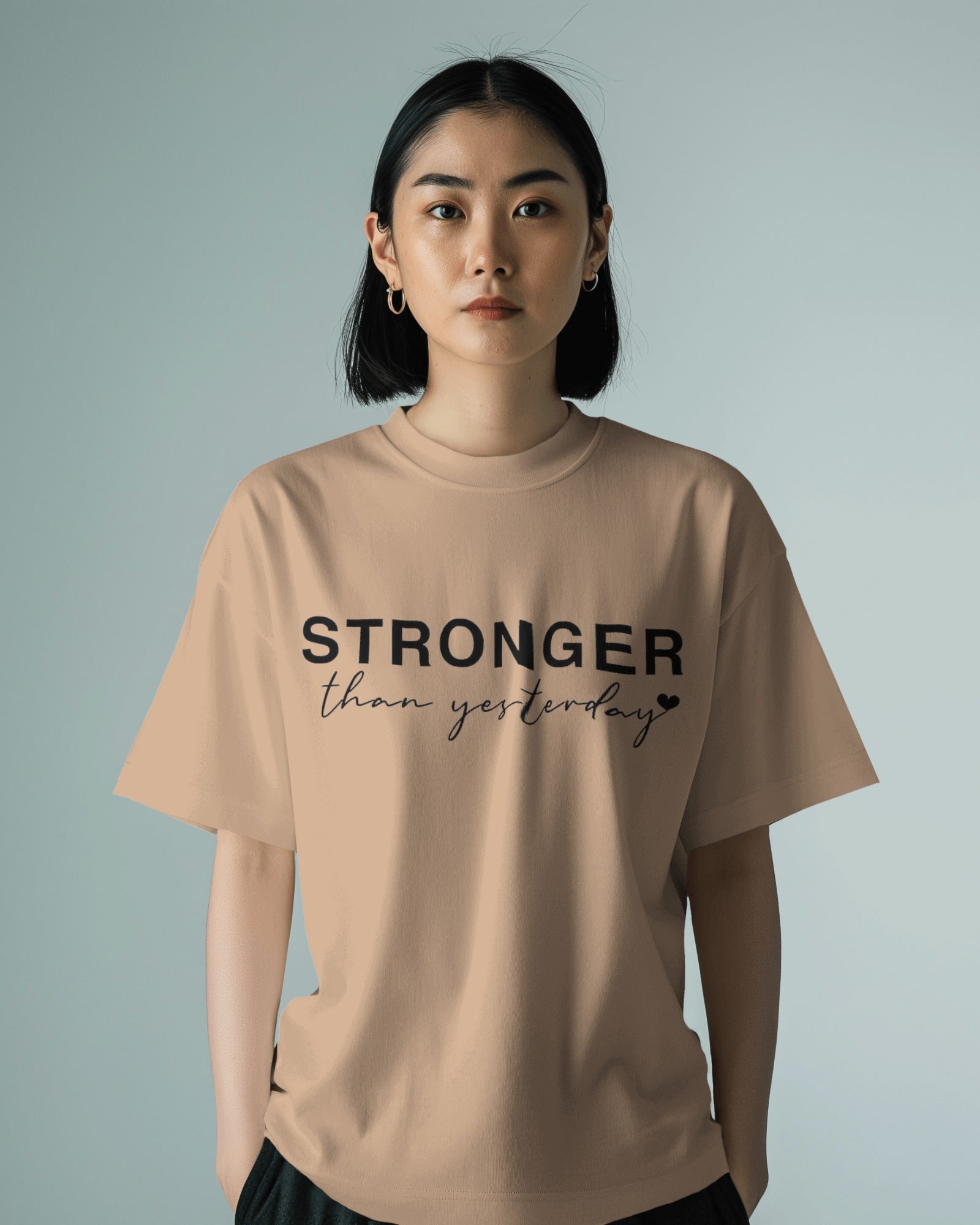 stronger - Women Oversized Tee