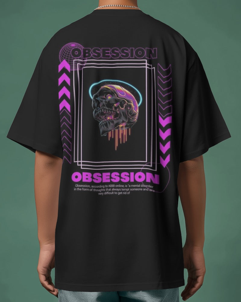 OBSESSION - Oversized black Tee