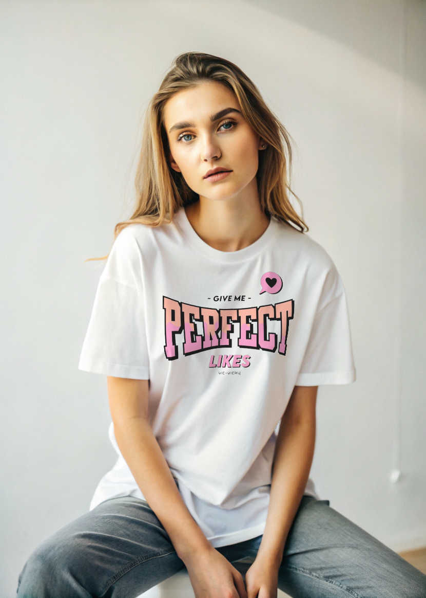 perfect likes - Women Oversized Tee