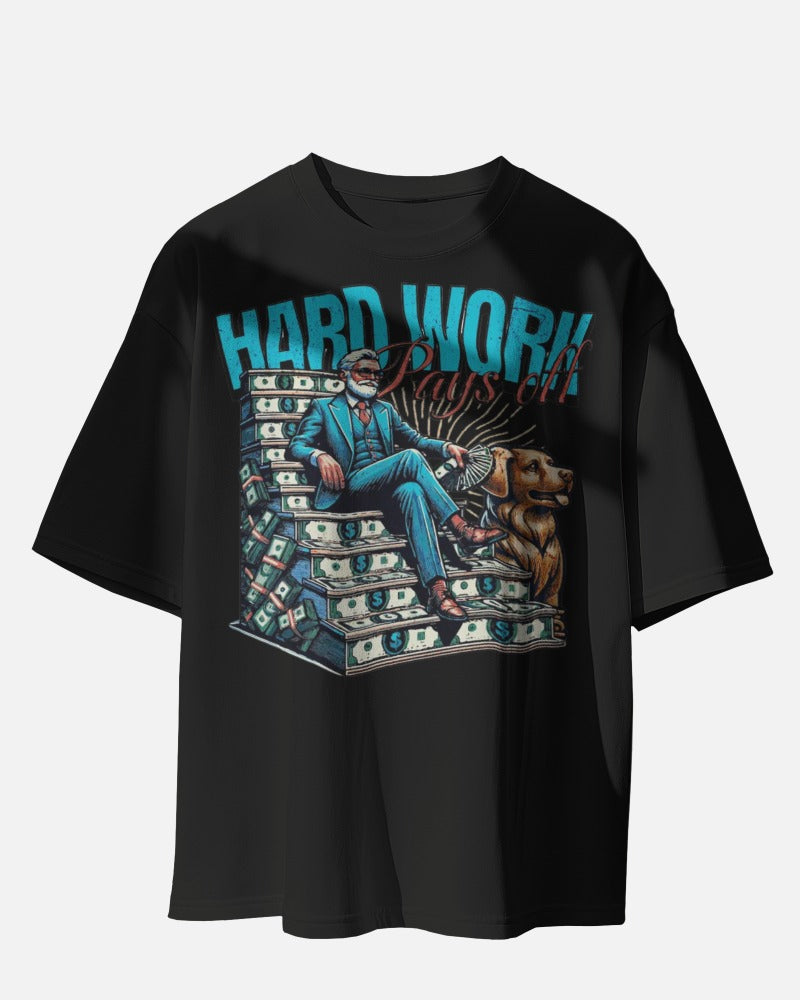 Hard Work Oversized Tee