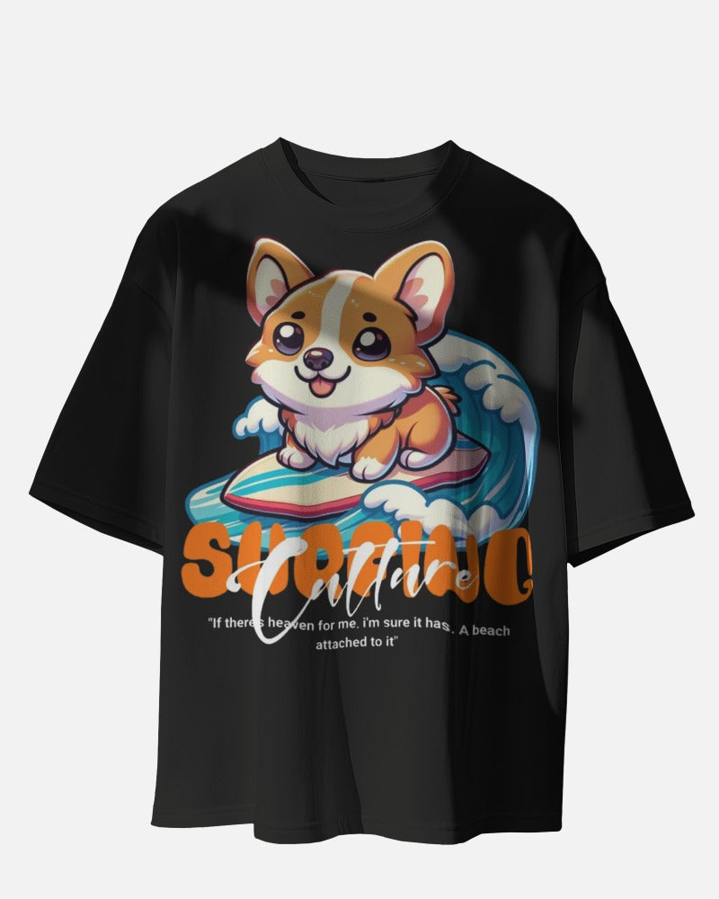 Cute Dog Oversized Tee