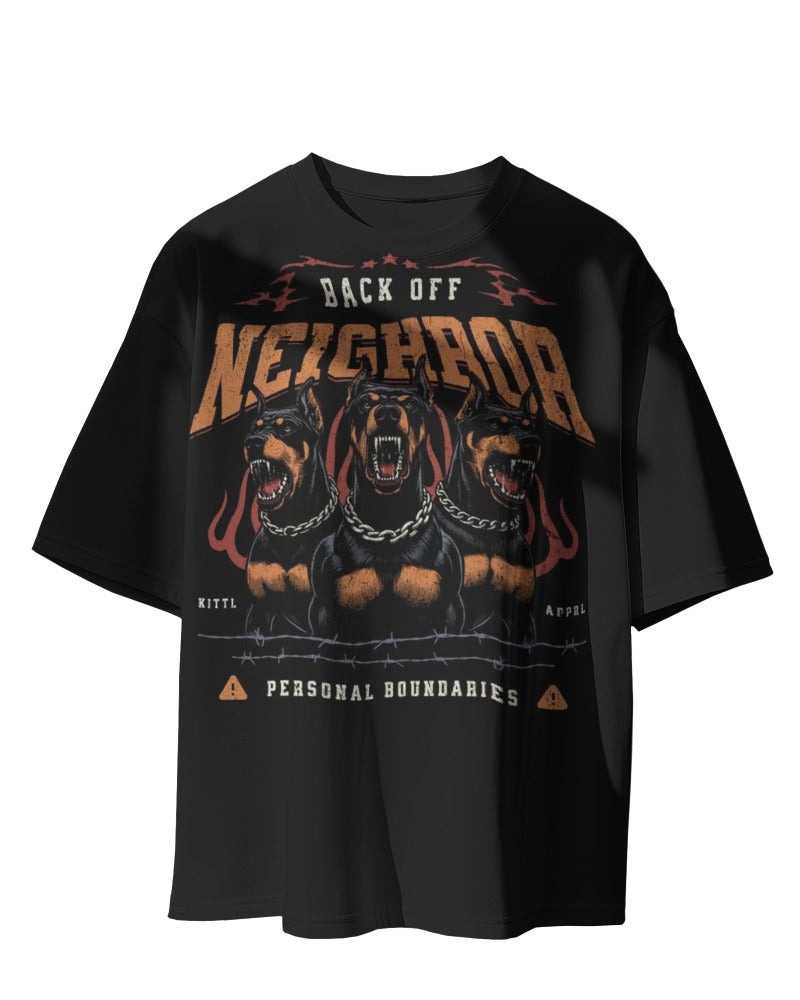 Back Off Neighbor Oversized Tee