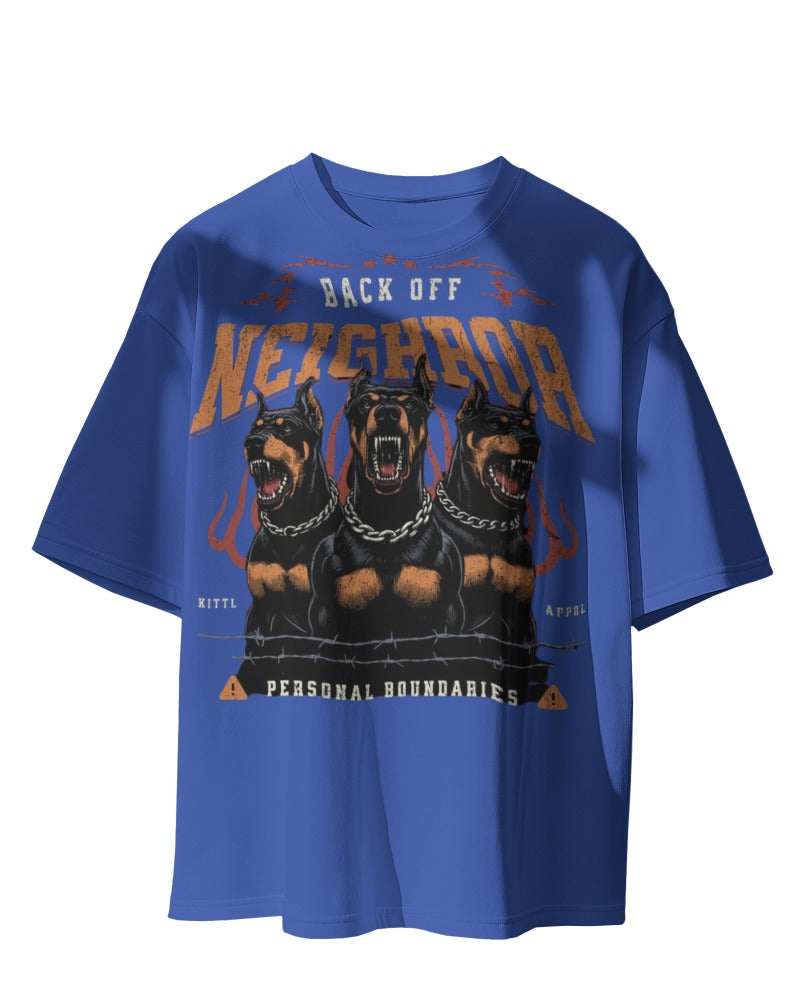 Back Off Neighbor Oversized Tee