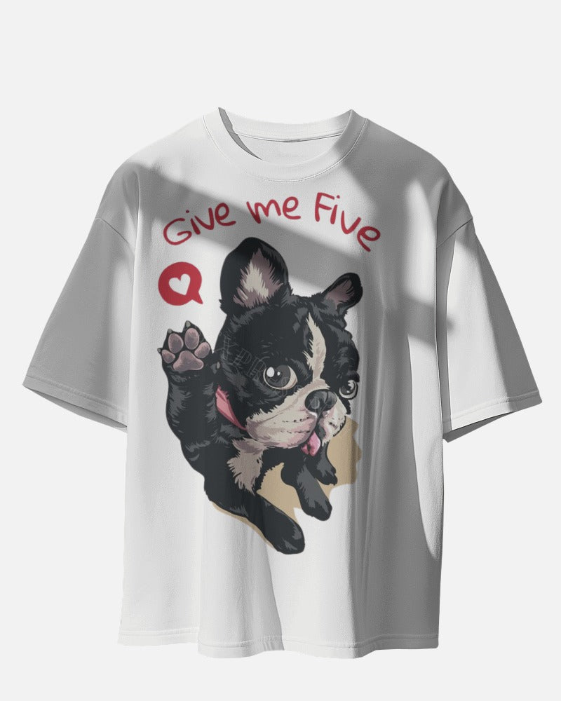 Give Me Five Oversized Tee