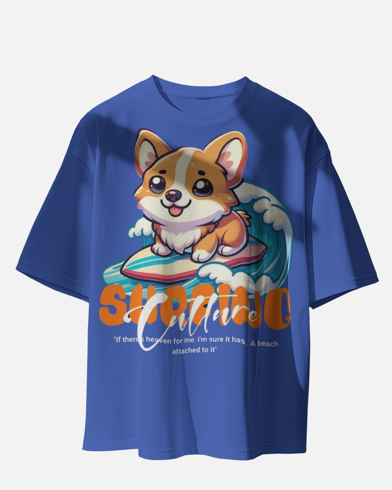 Cute Dog Oversized Tee