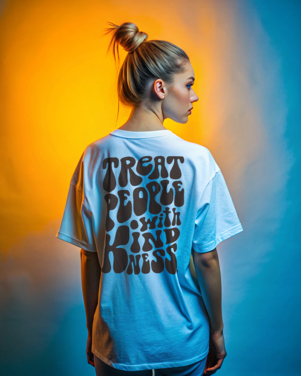 treat people - Women Oversized Tee