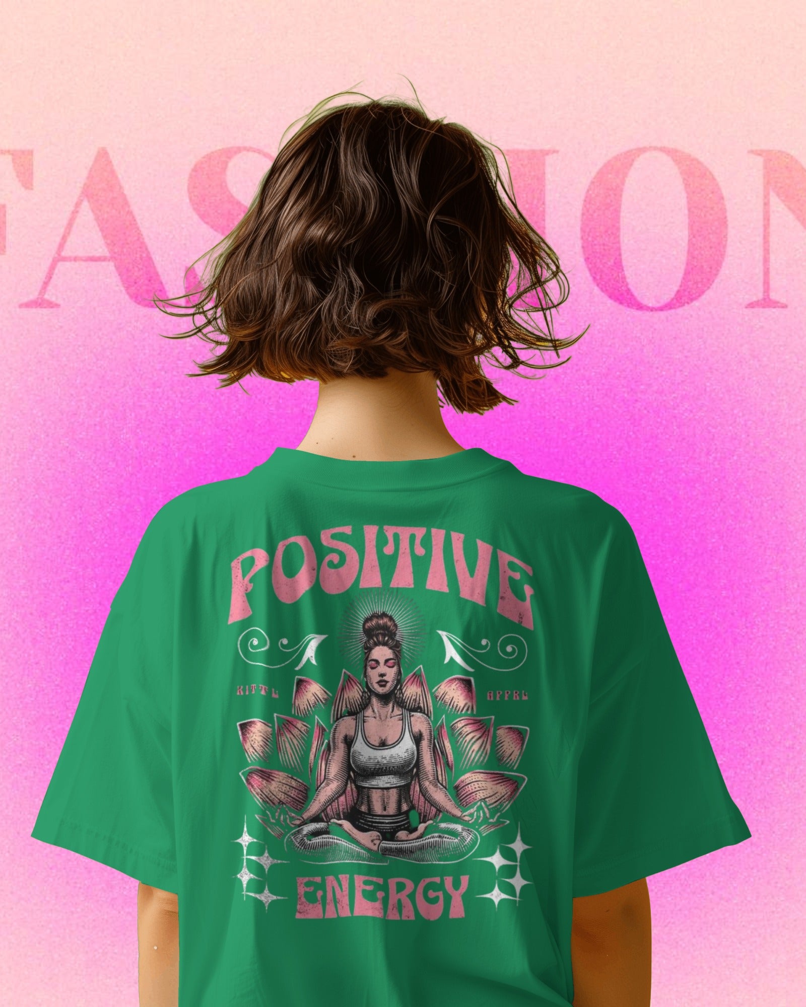 positive energy - Women Oversized Tee